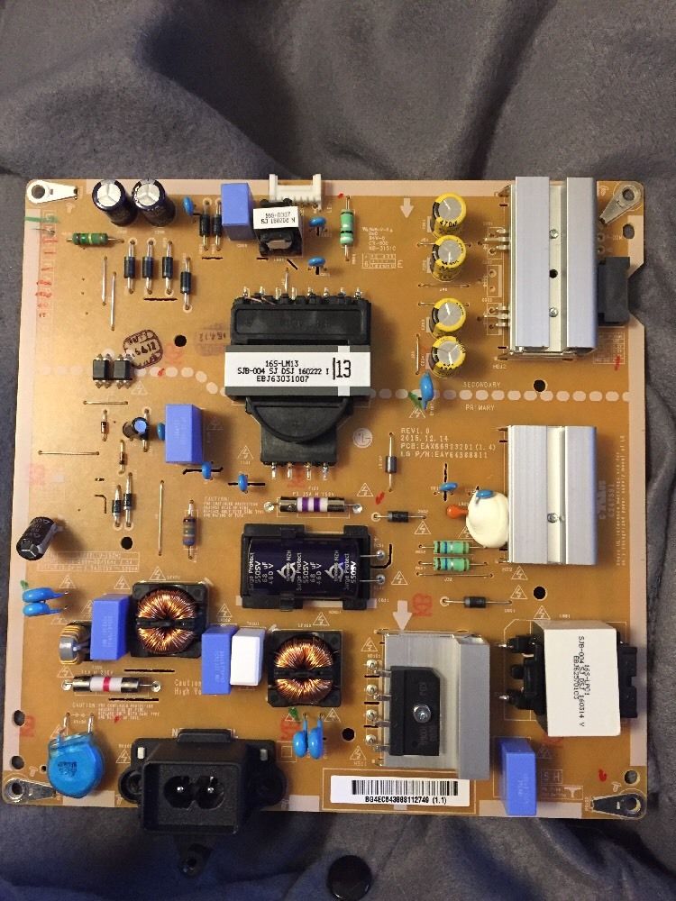 LG Power Supply Board EAX66923201 For LG TV 49UH6090-UJ - Click Image to Close